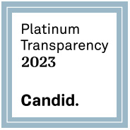 Candid. GuideStar - Platinum Seal of Transparency 2023